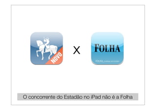 x


O concorrente do Estadão no iPad não é a Folha
 