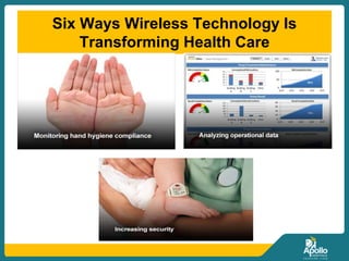 Six Ways Wireless Technology Is
Transforming Health Care
 