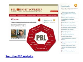 PBL




Tour the BIE Website
 