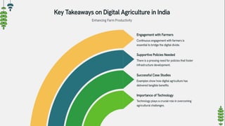The Role of Digital Agriculture in Enhancing Farm Productivity in India ...