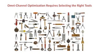 Omni-Channel Optimization Requires Selecting the Right Tools
 
