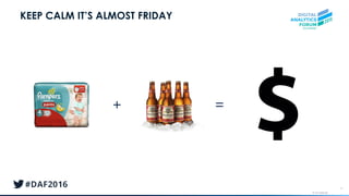 © AT Internet
KEEP CALM IT’S ALMOST FRIDAY
21
+ =
 