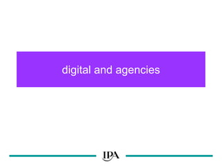 digital and agencies 