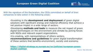 Digital and green transformation and ec ppt | PPTX