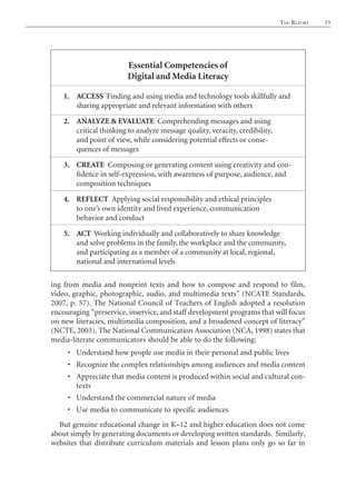 Digital and media literacy a plan of action | PDF