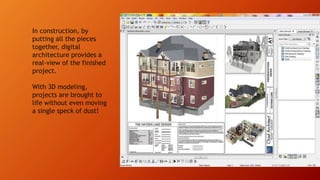 Digital Architecture, Architectural photography and the Impacts of ...