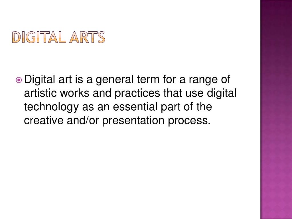 thesis about digital art