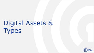 Types Digital Assets Presentation on Digital Assets & Tokenization | PPTX