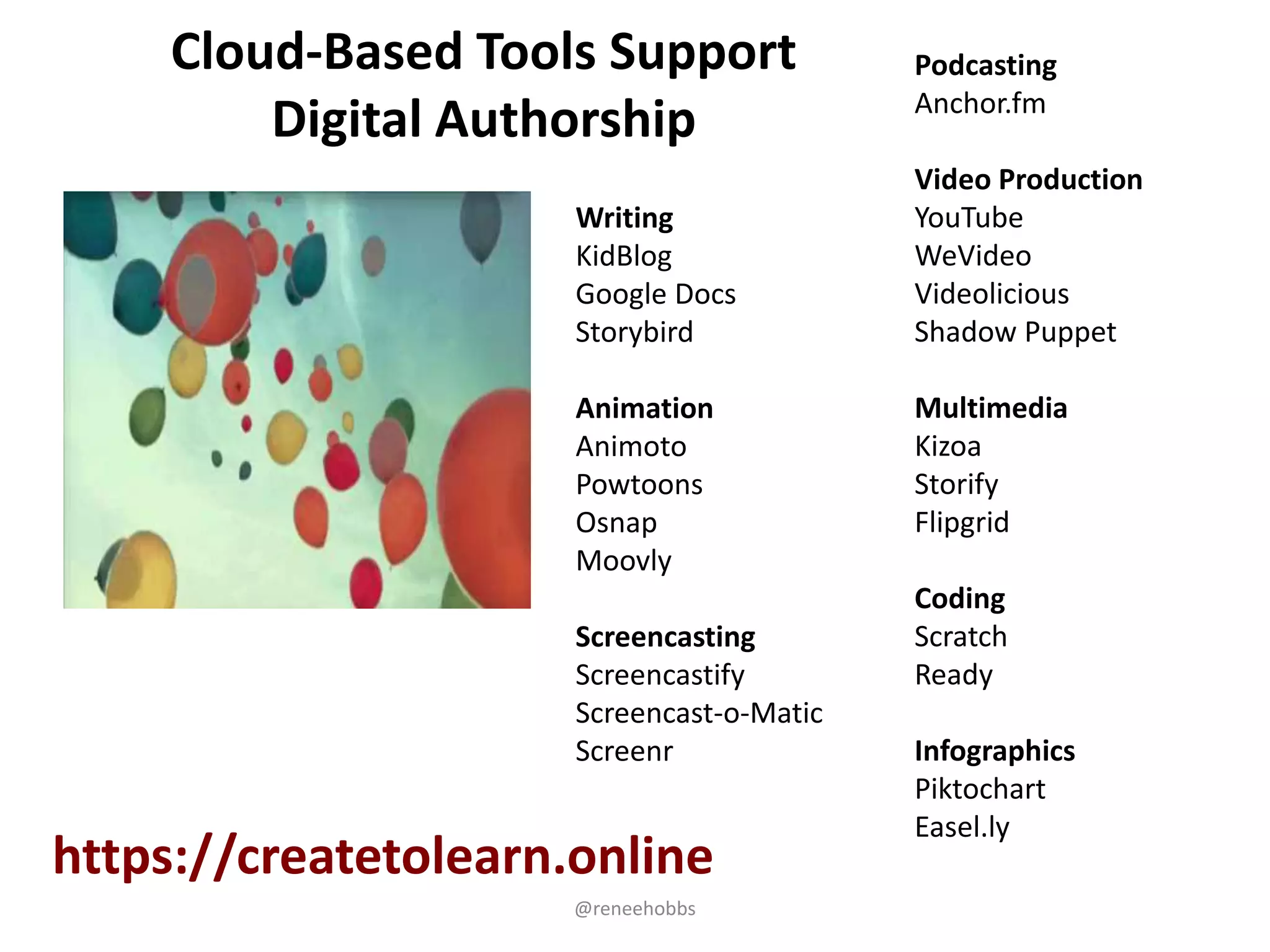 Digital Authorship & Media Literacy