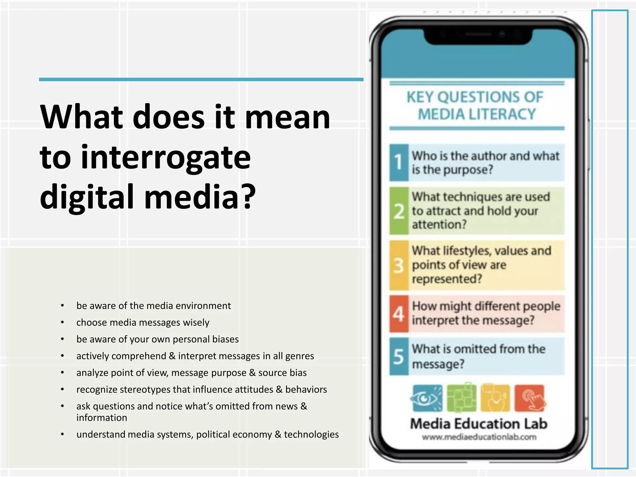 Digital Authorship & Media Literacy