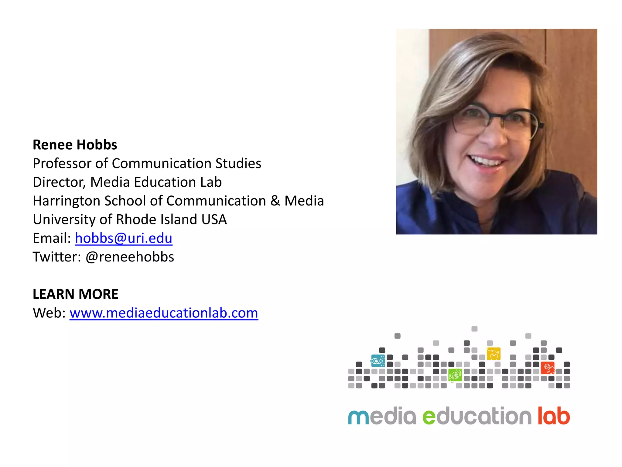 Digital Authorship & Media Literacy