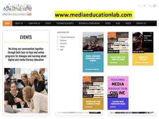 Digital Authorship & Media Literacy