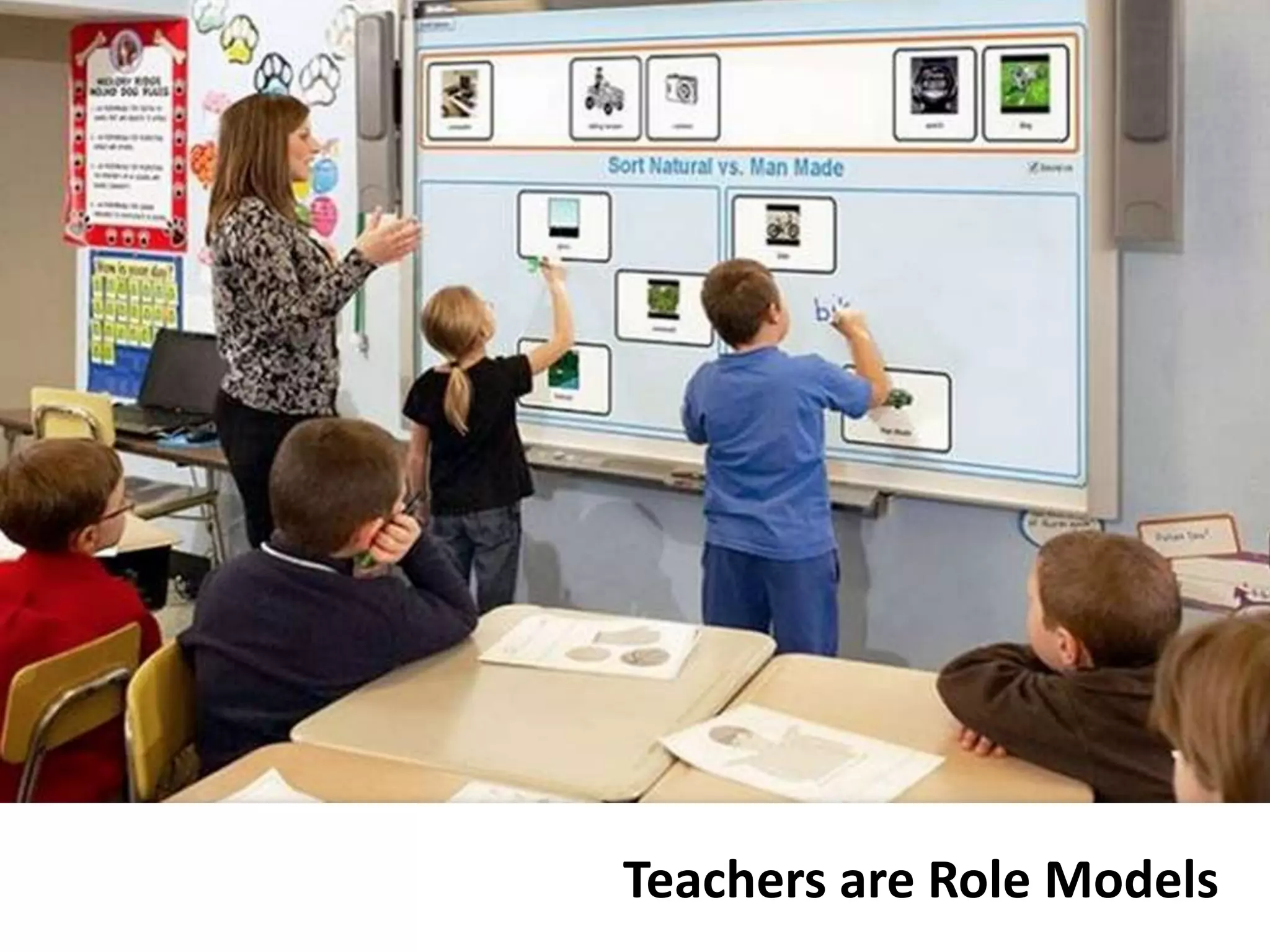 Teachers are Role Models
 