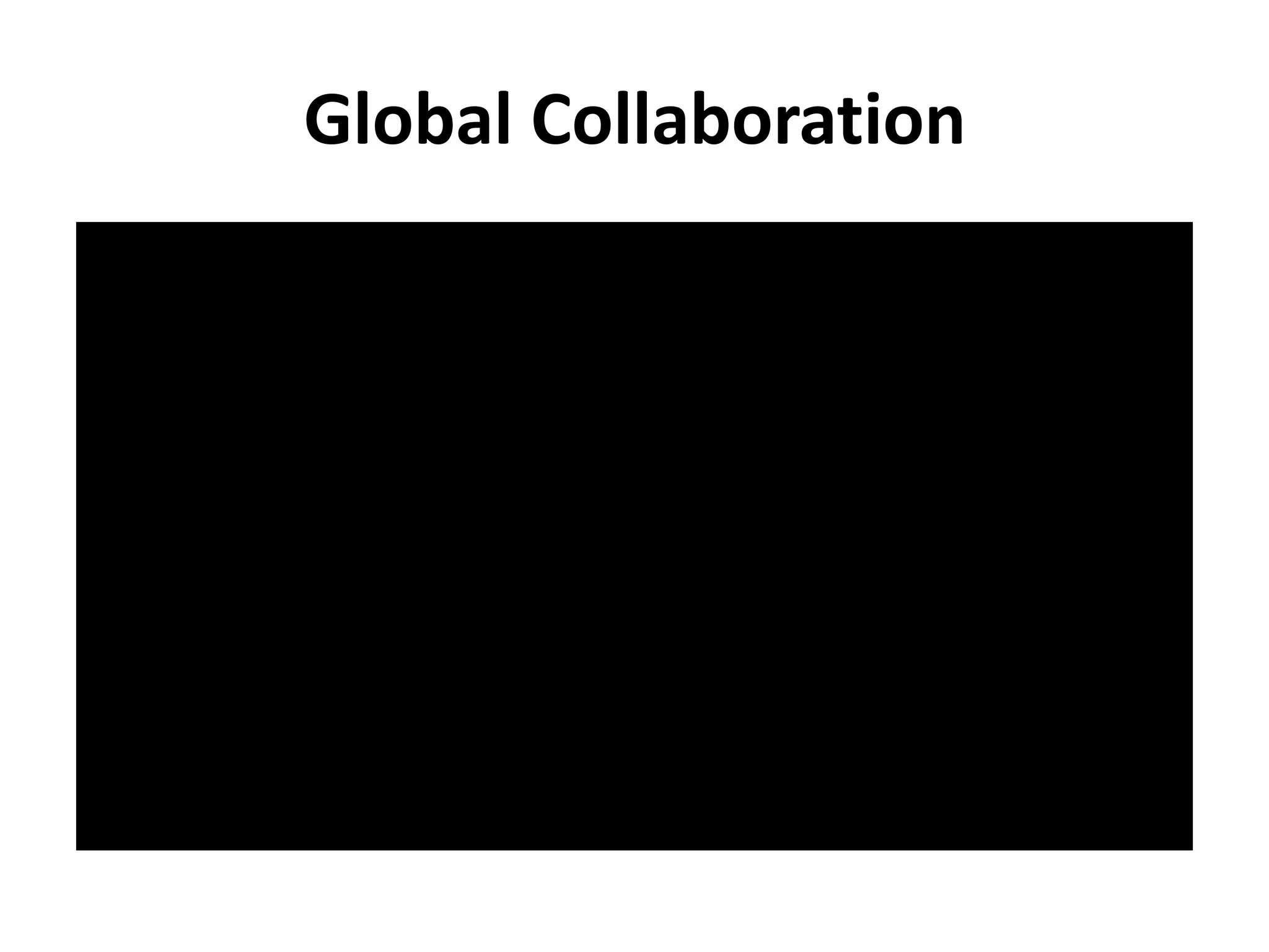 Global Collaboration
 