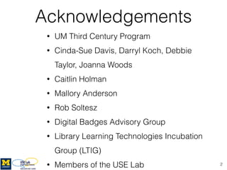 Using Digital Badges to Recognize Co-Curricular Learning | PDF