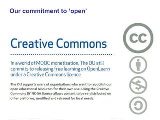 4
Our commitment to ‘open’
 
