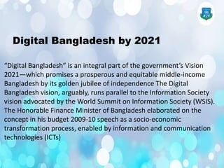 Digital bangladesh and application of MIS in IT | PPTX