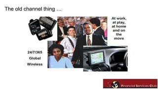 The old channel thing … 
 