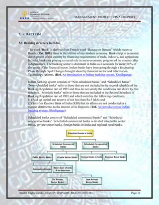 Digital banking and payments- Management Project by Harshit Raghuwanshi ...