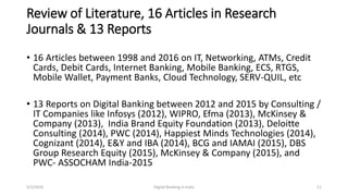 literature review on digital banking in india
