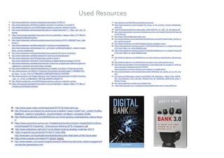 Used Resources
 