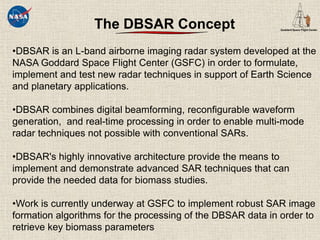 MO4.L09 - DIGITAL BEAMFORMING SAR (DBSAR) FOR BIOMASS ESTIMATION | PPTX