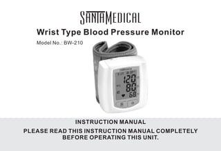 How to read blood pressure monitor