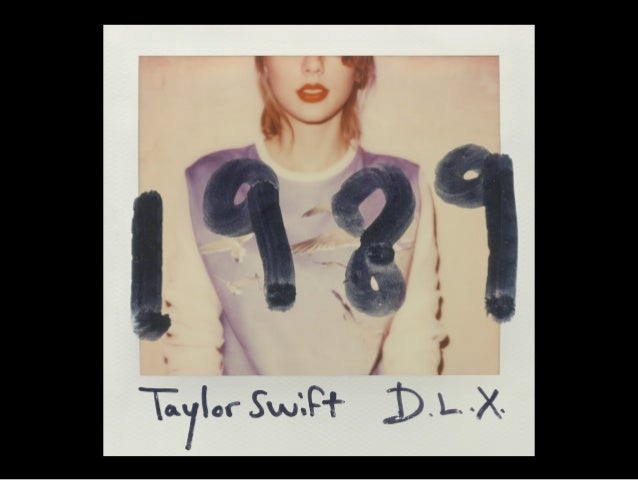 Taylor Swifts 1989 Digital Booklet Deluxe