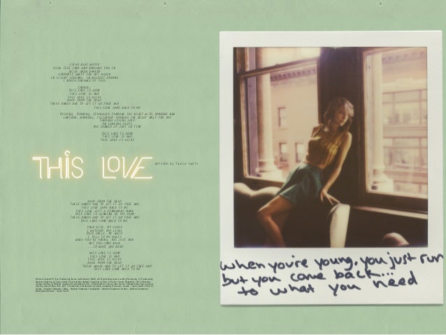 Taylor Swift's 1989 Digital Booklet Deluxe
