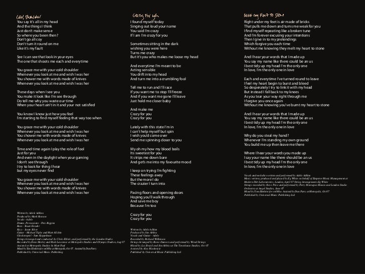 digital booklet adele 19