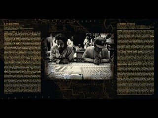 Written by: Damian Marley, and Nasir Jones
Produced by: Damian “Jr. Gong” Marley
© 2009, Biddah Musik, Inc., Nasir Jones p/k/a NasSun Knight Inc.
Lyrics reprinted by permission.

VERSE / JR. GONG / As we Enter / Come mek we take you pon the
biggest adventure / NAS / Must be dementia / That you ever thought
you could touch our credentials / What’s the initials? / JR. GONG / Q.B.,
Jamrock / The lyrical officials / Send out the order / Laws and the rituals /
NAS / Burn candles / Say prayers / Paint murals / It is truth / We big news
/ We hood heroes / JR. GONG / Go ask the anchor / We come to conquer
/ Man a bad man / We nuh play Willy Wonka / NAS / And I got the guns /
JR. GONG / I got the Ganja / NAS / And we can blaze it up on your block /
If you wanna or / Haze it up stash box in the hummer or / You could run up
/ And get done up / JR. GONG / Or / Get something that you want none of
/ Unlimited amount you collect from us / Direct from us / Street intellectuals
/ NAS / And I’m shrewd about decimals / And my man will speak patois /
And I can speak rap star / Ya’ll feel me Even if it’s in Swahili / Habari Gani?
(How are you? / What’s the news?) / JR. GONG / Mzuri Sana! (Very Fine!)
/ Switch up the language / And move to Ghana / NAS / Salute in honor /
Real revolution rhymers / JR. GONG / Rhythm piranhas / NAS / Like two
Obamas / Unfold the drama / CHORUS / Word is out / Hysteria you heard
about / Nas & Jr. Gong / Came to turn it out / Body them verses till they
scream / Murder out / The kings is back / Time to return the crown / Who
want it / Tuck your chain when dude coming / Renegades that will peal
your back / Like new hundreds / Bet your jewels on it / You don’t wanna
loose on it / Either move on / Or move on it / VERSE / JR. GONG / Boom!
/ Queens to Kingston / Gun shot we use and govern the kingdom / NAS
/ Rise up the Winston / I can see the fear up in your eyes / Realize you
could die any instant / JR. GONG / And I can hear the sound of your voice
/ When you must loose your life / Like mice in the kitchen / NAS / Snitching
/ I can see him pissing on himself / And he wetting up his thighs / And he’s
trying to resist it / JR. GONG / Switching / I can smell him digging up shit
like a fly / come around and keep persisting / NAS / That’s how you end up
on the hit list / JR. GONG / Inna Bad Man Business / NAS / No Evidence
/ JR. GONG / Crime scene fingerprint‐less / NAS / Flow effortless / JR.
GONG / Casual like the weekend / NAS / No pressure when / JR. GONG
/ We comfy and decent / NAS / Set this off beasting / JR. GONG / Hunting
season / NAS / And frankly speaking / REPEAT CHORUS X2 / Additional

musicians/vocalists: Drums: Shiah Coore / Keyboards: Phillip “Winter” James /
Percussions: Leon Mobley / Programming: Damian Marley / Background Vocals:
Andre “Illestr8” Forrest, Chad Blaize, Kreiger Bailey, Rahsaan Alexander, Jah
Amen Mobley, Shiah Coore, Phillip “Winter” James, Damian Marley, Raymond
Onyai, and Leon Mobley / Published by: Biddah Muzik, Inc., adm. by Universal
Music – MGB Songs (ASCAP) & Nasir Jones p/k/a NasSun Knight Inc. (BMI)
Universal Music Publishing / Recorded by: Tim Harkins, and Marc Lee / Assisted
by: Greg DePante, and James Rudder / Recorded at: Henson Recording Studios
(Los Angeles, CA) and Hit Factory (Miami, FL) / Mixed by: James “Bonzai” Caruso
/ Assisted by Eric “Twizted” Young, and Benjamin Reid / Mixed at: Circle House
Studios (Miami, FL) / Mastered by: Chris Athens / Mastered at: Sterling Sound
NYC (New York, NY) “As We Enter” contains elements of the recording “Yegelle
Tezeta” written and performed by Mulatu Astatke, published by CRC Editions
(SACEM) / Ellipsis Music Corp (ASCAP). Used courtesy of Buda Musique, Paris,
All rights reserved.

Written by: Damian Marley, Nasir Jones, and Keinan Warsame
Produced by: Damian “Jr. Gong” Marley / © 2009, Biddah Musik, Inc., Nasir Jones
p/k/a NasSun Knight Inc., Gain Weight Inc. Lyrics reprinted by permission.

CHORUS / Tribal War, we nuh want no more a dat / Every man deserve to
earn / And every child deserve to learn, now / Tribal War, a nuh dat we a
defend / Every man deserve a turn / Like a flame deserve to burn / Tribal
War, we nuh want no more a dat / Each and everyone deserve to earn
/ And every child deserve to learn / Tribal War, a nuh dat we a defend /
Cause every man deserve a turn / Like Babylon deserve to burn / VERSE
/ NAS / Man what happened to us? / Geographically they moved us /
From Africa / We was once happiness pursuers / Now we back stabbing,
combative and abusive / The African and Arab go at it they most Muslim /
Used to be moving in unison / Disputes would end / Bounty Hunters and
Grape Street get cool again / Some standard housing / Got the young
running rampant / Wilding / for a Phantom he can style in / Mask on his
face / Grabbing his Ruger / Saying, “nobody move or I’ll shoot ya” / Man
you’re expiring / Catch 25 and he does it like a man / inside with Black /
White Pride and Mexican / Survive the best he can / Strap a shank to his
thigh / Why do we all collide? / Why do the young die? / Extortion, murder
and burglary / Tattoos his chest / Says his “Enemies Don’t Deserve To
Breath” / REPEAT CHORUS / VERSE / K’NAAN / I drink poison / Then
I vomit diamonds / I gave you Mandela, Black Dalai Lamas / I gave you
music / You enthused in my kindness / So how dare you reduce me to
Donny Imus / Timeless incase we aint never been acquainted / Flyness
who made it / It gets duplicated / Mindless violence / Well let me try to
paint it / Here’s the 5 steps / In hopes to explain it / One! / Its me and my
Nation against the World / Two! / Then me and my Clan against the Nation
/ Three! / Then me and my Fam’ against the Clan / Four! / Then me and
my brother we no hesitation / Uh! / Go against the Fam’ until they cave
in / Five! / Now who’s left in this deadly equation? / That’s right, it’s me
against my brother / Then we point a Kalashnikov / And kill one another /
REPEAT CHORUS / VERSE / JR. GONG / Man a war Tribal / Over Colors
/ Over Money / over land / and over oil /and over God / And over Idols /
and even lovers / Over breakfast / over dinner / over suppers / Over Jungle
/ over Rema / over Buckers / Over Brooklyn / over Queens / and over
Rutgers / Over Red / and over Blue /and over Chuckers / Over Red and
over Blue and Under‐covers / Tribal trouble / The drive bys double / Cause
the youth dem nah go a war and go fight with knuckle / The two sides
scuffle / Vietnam nah go a war with no more Kung Fu Nun chuckle / Missile
and shuttle / Huh / And the Queen of England and Uncle Sam dem a flex
dem muscle / The Tribal Hustle / Blood Diamond Poodle / Survival Struggle
/ REPEAT CHORUS / Additional musicians/vocalists: Drums: Shiah Coore /

Keyboards: Phillip “Winter” James / Percussions: Leon Mobley / Live Hand Claps:
Andre “Illestr8” Forrest, Shiah Coore, Courtney Diedrick, Phillip “Winter” James,
and Damian Marley / Background Vocals: Oren Waters, Will Wheaton, and Josef
Powell. / Published by: Biddah Muzik, Inc., adm. by Universal Music – MGB Songs
(ASCAP), Nasir Jones p/k/a NasSun Knight Inc. (BMI) Universal Music Publishing
Dubsmuggla MUSIC at ( ASCAP), Yardcoore music at ( ASCAP), Lalibela music at
(ASCAP), Bamdrums at (ASCAP) & Gain Weight Inc (SOCAN) / Sony / ATV Music
Publishing Canada (SOCAN)/OctoScope Publishing / Recorded by: Tim Harkins,
and Marc Lee / Assisted by: Greg DePante, and James Rudder / Recorded at:
Henson Recording Studios (Los Angeles, CA) and Hit Factory (Miami, FL) / Mixed
by: James “Bonzai” Caruso / Mixed at: Circle House Studios (Miami, FL) / Mastered
by: Chris Athens / Mastered at: Sterling Sound NYC (New York, NY) / “Tribes At
War” contains elements of the composition “Tribal War” written by Earl Lowe
published byWestbury Music Ltd./Roynet Music(ASCAP). All Rights Reserved.

 