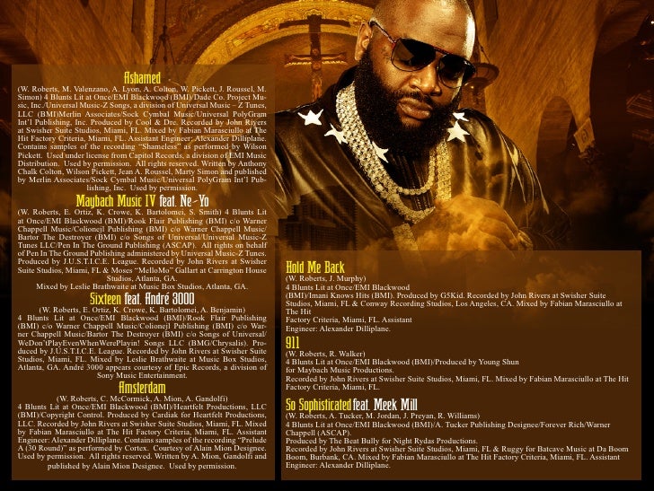 Rick Ross God Forgives I Don T