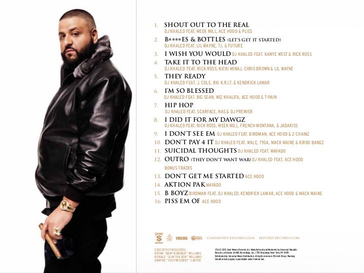 Dj Khaled Kiss The Ring Producers Dj Khaled Kiss The Ring Producers