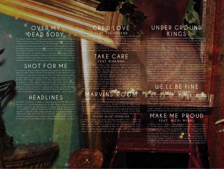 take care digital booklet