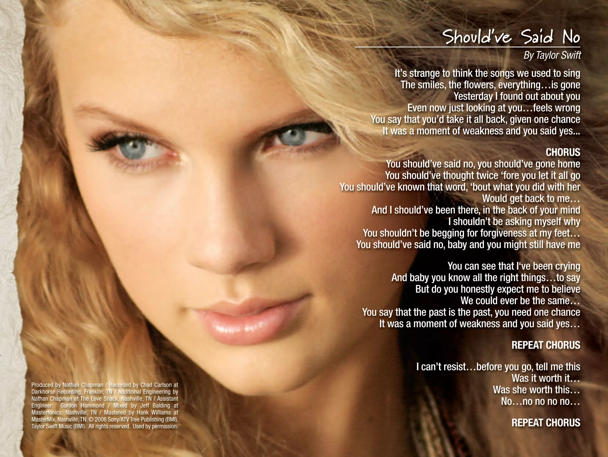 Taylor Swift (Karaoke) Digital Booklet PDF