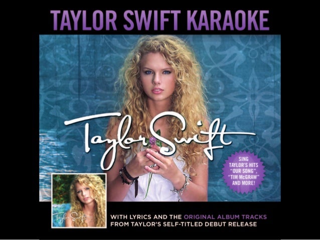 Taylor Swift Karaoke Digital Booklet