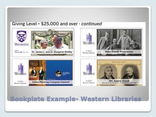 Bookplate Example- Western Libraries
 
