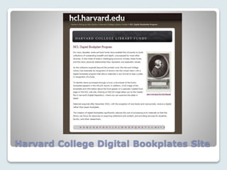 Harvard College Digital Bookplates Site
 