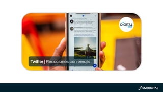 https://www.europapress.es/portal
tic/socialmedia/noticia-twitter-prue
ba-reacciones-tuits-emojis-202109
10152316.html
Twitter | Reacciones con emojis
 