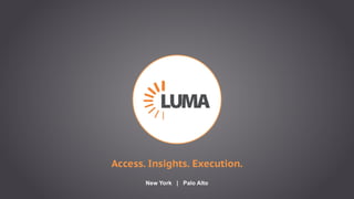 21
Access. Insights. Execution.
New York | Palo Alto
 