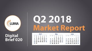 1
Q2 2018
Market Report
Digital
Brief 020
 