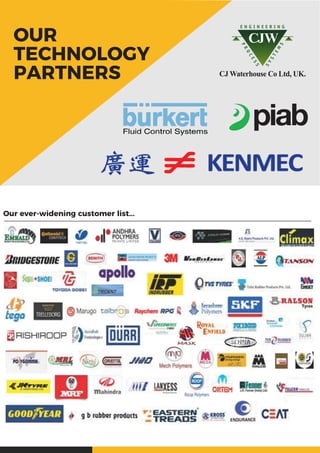 OUR
TECHNOLOGY
PARTNERS
Our ever-widening customer list...
 