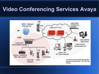 Video Conferencing Services Avaya 