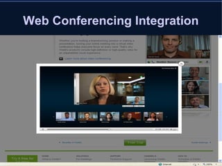 Web Conferencing Integration 