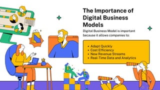 Digital Business Model Presentation - Digital Transformation | PDF