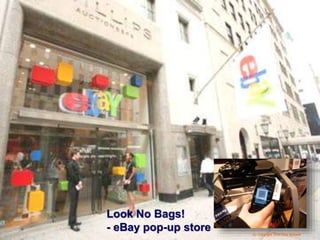 (c) Copyright 2014 Tery Spataro
Look No Bags!
- eBay pop-up store (c) Copyright 2014 Tery Spataro
 