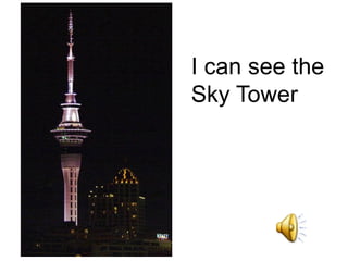 I can see the
Sky Tower
 