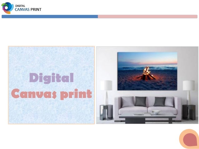 digital canvas printing