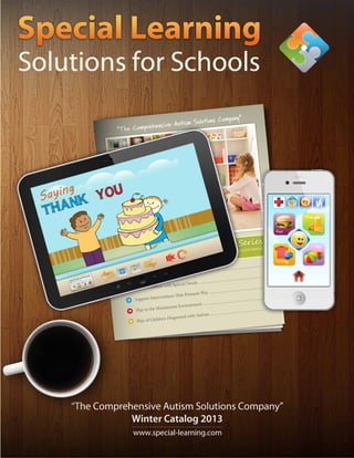www.special-learning.com
1
Winter Catalog 2013
 