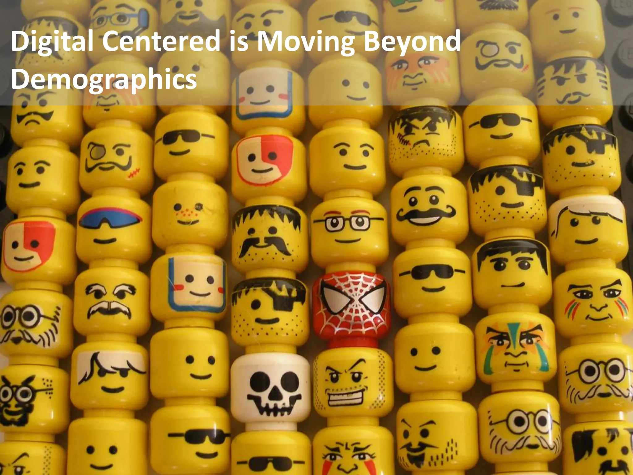 Digital Centered is Moving Beyond
Demographics




                                    www.marketingsavant.com
The MarketingSavant Group                      888.989.7771
 